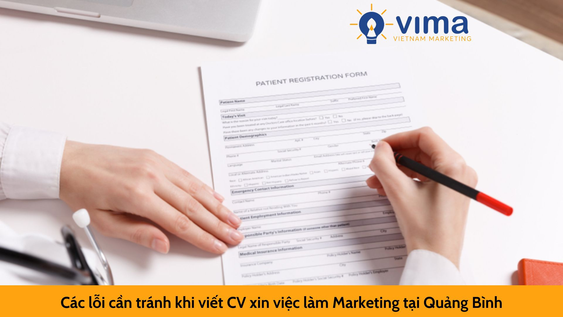 Các lỗi cần tránh khi viết CV xin việc làm Marketing tại Quảng Bình